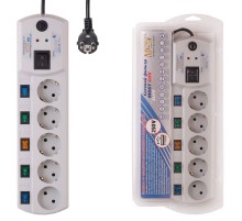 Сетевой фильтр Most EHV 5м (5 розеток) белый (коробка)