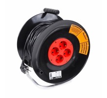 Proconnect 11-7606 Удлинитель силовой на катушке 4 гнезда с/з 40 м 3х1 мм STANDART PROCONNECT