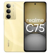 Смартфон Realme RMX3941 C75 128Gb 8Gb золотой моноблок 3G 4G 2Sim 6.72" 1080x2400 Android 14 50Mpix 802.11 a/b/g/n/ac NFC GPS GSM900/1800 GSM1900 TouchSc microSD