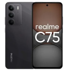 Смартфон Realme RMX3941 C75 128Gb 8Gb черный моноблок 3G 4G 2Sim 6.72" 1080x2400 Android 14 50Mpix 802.11 a/b/g/n/ac NFC GPS GSM900/1800 GSM1900 TouchSc microSD