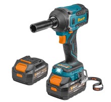 Bort ГАЙКОВЕРТ АККУМУЛЯТОРНЫЙ BORT BSR-21U (2х4АЧ+ЗУ) [93418477] { 800 Нм, 0-2700 об/мин, акб Li-Ion, 18 В, вес 1.4 кг }