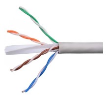 Cablexpert UPC-6055-4-CU/100 Кабель Cablexpert (RU) UTP indoor 4x2x0.55, медный, кат.6, однож., 100м, box, серый
