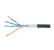 Cablexpert FPC-5051E-4-CU/100 Кабель Cablexpert (RU) FTP indoor 4x2x0.51, медный, кат.5e, однож., 100м, box, серый