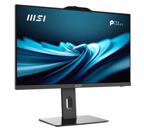 Моноблок MSI Pro AP242P 14M AiO черный 23,8" FHD(1920x1080)IPS AG Non-touch, Core i3-14100 (3.5GHz), 8Gb DDR5 (1x8Gb),256GB SSD, Intel UHD,WiFi,BT,camera,WirelessKB&mouse Eng/Rus,noOS,1y w-ty