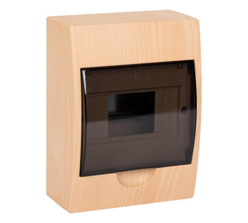 EKF pb40-n-6-light Щит распределительный навесной ЩРН-П- 6 светлое дерево IP41 EKF PROxima