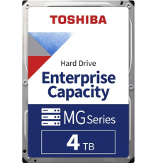 Жёсткий диск Toshiba Enterprise MG10SDA400E 4Tb HDD 3.5" SAS, 7200 rpm, 512MB buffer, 1 year