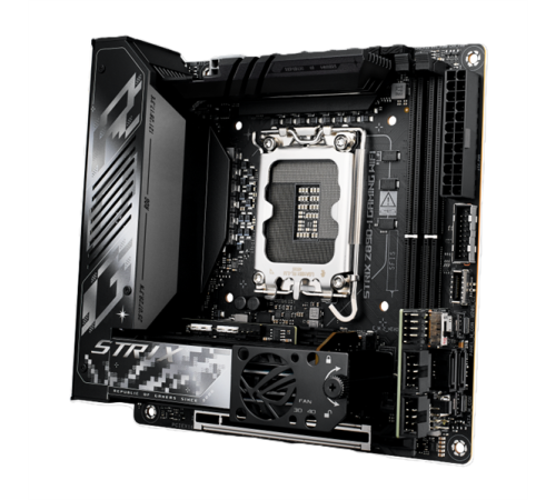 Материнская плата/ MB ASUS INTEL Z890 s1851, 2xDDR5(96GB), 1xPCIe 5.0x16, 1xLAN (2.5GbE), Wi-Fi, BT, 2xSATA 6Gb/s, 2xM.2, 2xThunderbolt 4 (USB-C), 1xUSB-C, 6xUSB 3.2, mini ITX, 90MB1IC0-M0EAY0