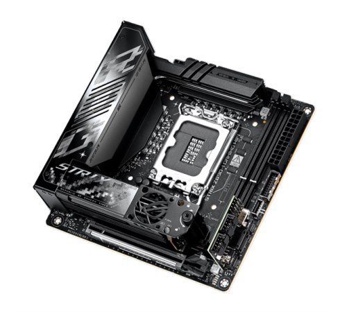 Материнская плата/ MB ASUS INTEL Z890 s1851, 2xDDR5(96GB), 1xPCIe 5.0x16, 1xLAN (2.5GbE), Wi-Fi, BT, 2xSATA 6Gb/s, 2xM.2, 2xThunderbolt 4 (USB-C), 1xUSB-C, 6xUSB 3.2, mini ITX, 90MB1IC0-M0EAY0