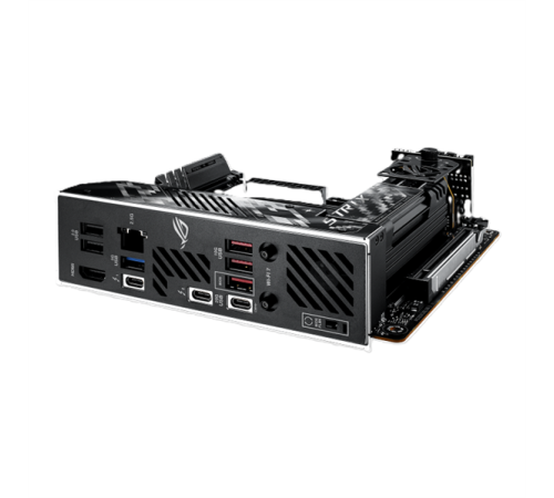 Материнская плата/ MB ASUS INTEL Z890 s1851, 2xDDR5(96GB), 1xPCIe 5.0x16, 1xLAN (2.5GbE), Wi-Fi, BT, 2xSATA 6Gb/s, 2xM.2, 2xThunderbolt 4 (USB-C), 1xUSB-C, 6xUSB 3.2, mini ITX, 90MB1IC0-M0EAY0