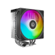 Кулер для процессора ID-COOLING FROZN A410 SE ARGB LGA1700/1200/115X/AM5/AM4 (10шт/кор, TDP 180W, PWM, 4 тепл.трубки прямого контакта, ARGB FAN 120mm, черный) RET