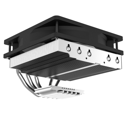 ID-COOLING IS-50 MAX RGB V3 LGA1700/1200/115X/AM5/AM4 низкопрофильный высота 77mm (27шт/кор, TDP 130W, PWM, 5 тепл.трубок, RGB FAN 120mm) BOX