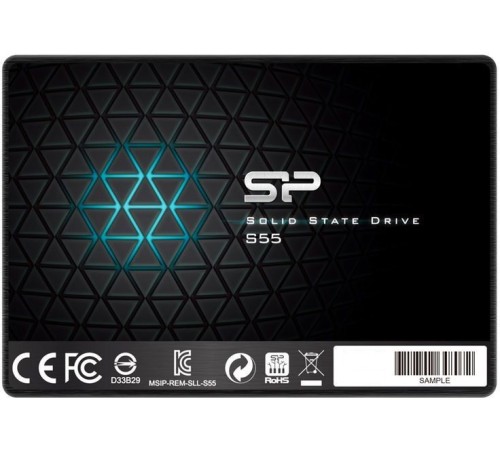Накопитель SSD Silicon Power SATA III 240Gb SP240GBSS3S55S25 Slim S55 2.5" Накопитель SSD Silicon Power SATA III 240Gb SP240GBSS3S55S25 Slim S55 2.5"