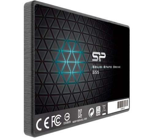 Накопитель SSD Silicon Power SATA III 240Gb SP240GBSS3S55S25 Slim S55 2.5" Накопитель SSD Silicon Power SATA III 240Gb SP240GBSS3S55S25 Slim S55 2.5"