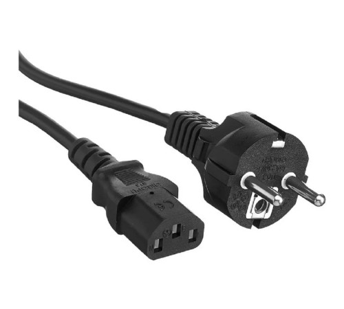 Exegate EX297788RUS Кабель питания Special PC-1S (Евровилка Schuko->C13, 3*0.75mm2, CCA, черный, 1м)