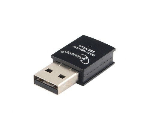 Gembird Сетевой адаптер WiFi 300 Мбит, мини, USB, 802.11b/g/n, RTL8192EU (WNP-UA-005) Gembird Сетевой адаптер WiFi 300 Мбит, мини, USB, 802.11b/g/n, RTL8192EU (WNP-UA-005)