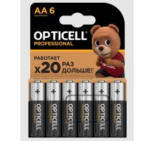 Батарея PROFESSIONAL AA 6 PCS 5052003 OPTICELL