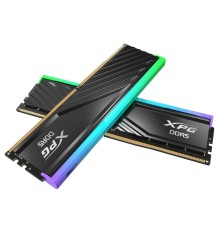 Память DDR5 2x16GB 6000MHz A-Data AX5U6000C3416G-DTLABRBK XPG Lancer RGB RTL PC5-48000 CL34 DIMM 288-pin 1.35В kit dual rank с радиатором Ret