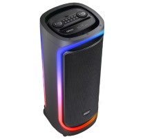 Ginzzu GM-206 {BLUETOOTH (V5,0), встроенный аккумулятор Li-Ion,12В /12000мАч, мощность по RMS 240Вт, 30Гц- 18кГ}