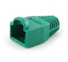 Колпачок изолирующий RJ45, зеленый (100шт.)