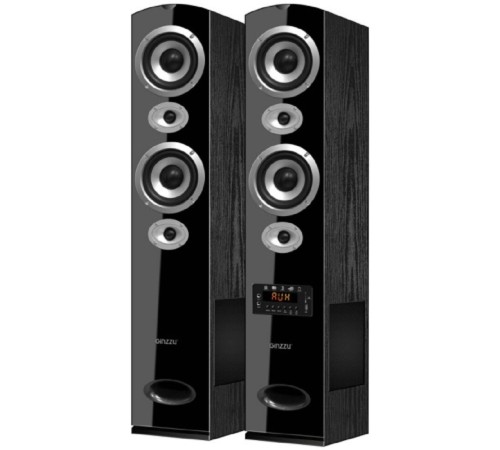 Ginzzu GM-328, Акустическая система 2.0, 2x100W/BT/USB/SD/FM/AUX/ДУ