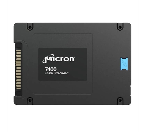 Micron 7400 MAX 3.2TB NVMe U.3 (15mm) PCIe NVMe Gen4 1x4 (v1.4) R6600/W3500MB/s 3D TLC MTTF 2М 800K/347K IOPS SSD Enterprise Solid State Drive, 1 year, OEM Micron 7400 MAX 3.2TB NVMe U.3 (15mm) PCIe NVMe Gen4 1x4 (v1.4) R6600/W3500MB/s 3D TLC MTTF 2М 800K/347K IOPS SSD Enterprise Solid State Drive, 1 year, OEM