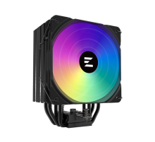 Кулер ZALMAN CNPS9X PERFORMA PLUS ARGB BLACK, 120mm FAN, 4 HEAT PIPES, 4-PIN PWM, 600-2000 RPM, 29.7DBA MAX, HYDRO BEARING, FULL SOCKET SUPPORT