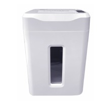 Шредер Office Kit S210N 3,9x38 белый (секр.P-4) фрагменты 16лист. 35лтр. скрепки скобы пл.карты CD