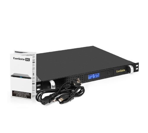 Exegate EX297834RUS ИБП 1U ServerRM UNL-1000.LCD.AVR.6C13.RJ.USB.1U <1000VA/600W, LCD, AVR, 6*C13, RJ, USB, 1U, установка в стойку, Black> Exegate EX297834RUS ИБП 1U ServerRM UNL-1000.LCD.AVR.6C13.RJ.USB.1U <1000VA/600W, LCD, AVR, 6*C13, RJ, USB, 1U, установка в стойку, Black>