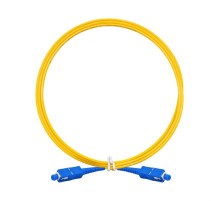 Exegate EX297922RUS Патч-корд волоконно-оптический FC-S-9-SC-SC-1M-LSZH (Шнур ВО SM 9/125 (OS2/G.652.D), SC/UPC-SC/UPC, Simplex, LSZH, 1 м)