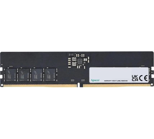 Модуль памяти Apacer DDR5  8GB  5600MHz DIMM CL46 1.1V (Retail) 1024*8  3 years (AU08GHB56CVDBGH/FL.08G2C.RKH)