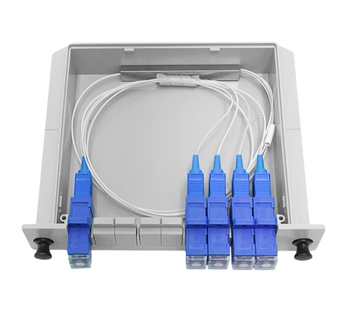 Делитель оптический планарный Alpha Mile 1x4-SC/UPC