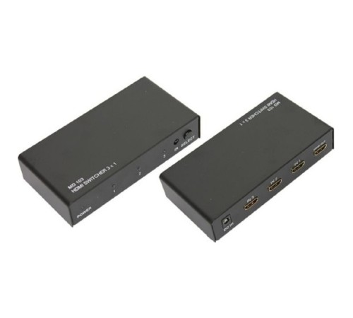 Rexant (17-6911) Переключатель HDMI 3 х 1, металл Rexant (17-6911) Переключатель HDMI 3 х 1, металл