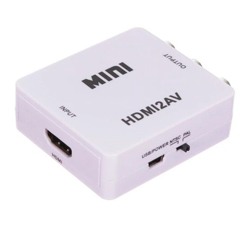 Rexant (17-6931) Конвертер HDMI на 3 RCA, пластик, белый Rexant (17-6931) Конвертер HDMI на 3 RCA, пластик, белый