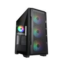 Cougar Корпус Uniface X RGB V2 Black, 4x140mm ARGB PWM Fan, ARGB PWM Fan Hub, без БП, E-ATX