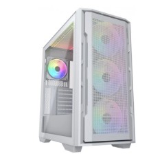 Cougar Корпус Uniface X RGB V2 White, 4x140mm ARGB PWM Fan, ARGB PWM Fan Hub, без БП, E-ATX