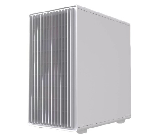 Powercase Корпус Mistral Micro C4W ARGB, Tempered Glass, 4x 120mm ARGB PWM Fan, белый, mATX  (CMMCW-A4)