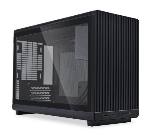 Lian Li Корпус A3-mATX TG Black / Tempered Glass Edition / Bottom Dust Filter / G99.A3X.10R