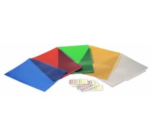 Папка-уголок Бюрократ -E356 3 уровн. A4 пластик 0.15мм ассорти