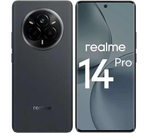 Смартфон Realme RMX5056 14 Pro 5G 512Gb 12Gb серый моноблок 3G 4G 6.77" 1080x2392 Android 14 50Mpix 802.11 a/b/g/n/ac/ax NFC GPS GSM900/1800 GSM1900 TouchSc Protect