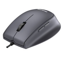 Проводная мышь Philips SPK7327, 5 кноп., USB 2.0, 1600dpi, бесшумная, чёрный