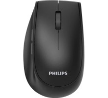 Беспроводная мышь Philips SPK7627, 2,4 GHz, Bluetooth 3.0/5.0, 5 кноп., 1600dpi, Аккамулятор, чёрный