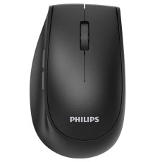 Беспроводная мышь Philips SPK7627, 2,4 GHz, Bluetooth 3.0/5.0, 5 кноп., 1600dpi, Аккамулятор, чёрный