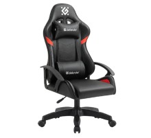 Игровое кресло Sharm Черный/Крас,класс 2,PU DEFENDER