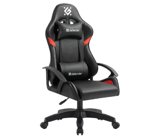 Игровое кресло Sharm Черный/Крас,класс 2,PU DEFENDER