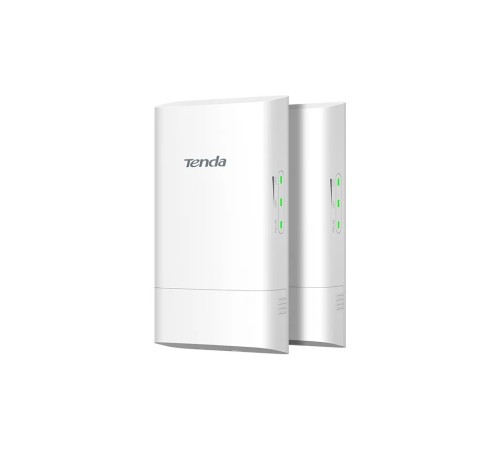 TENDA O1-5G(2-pack) Наружная точка доступа (комплект 2 шт), 5 ГГц, до 867 Мбит/с, внутренняя антенна 1x9dBi, IP65, PoE, LAN 1x100 Мбит/с
