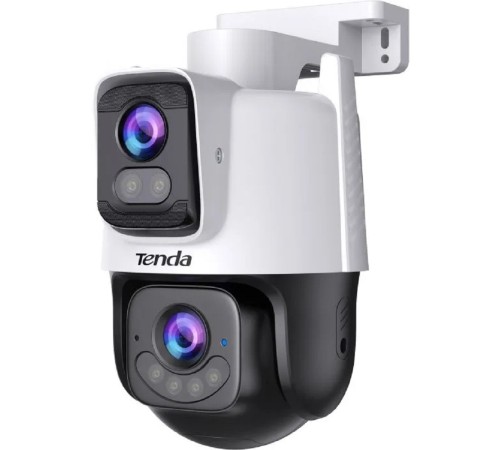 TENDA CH9-WCA Двухобъективная соединительная наружная Wi-Fi 6 камера 6MP панорамирования/наклоная IP65 TENDA CH9-WCA Двухобъективная соединительная наружная Wi-Fi 6 камера 6MP панорамирования/наклоная IP65