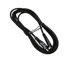 Cablexpert Кабель USB2.0 Type-C/Type-C, 5А, 240Вт, PD3.1/QC4.0, медь, оплетка, 2м, черный (CCP-USB2.0-240W-2M)