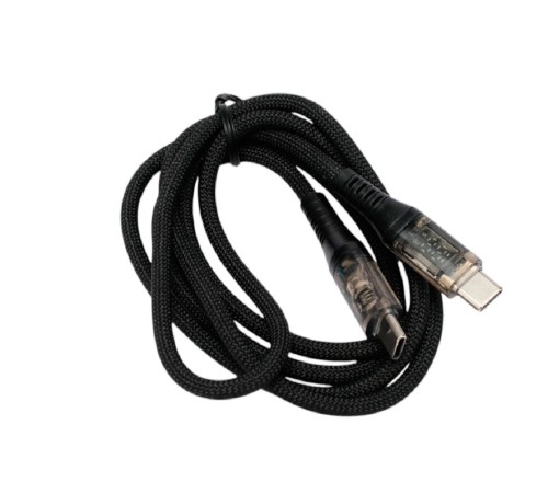 Cablexpert Кабель USB2.0, Type-C/Type-C, 6A, 66Вт, PD/QC3.0, дисплей, оплетка, медь, 1м, черный (CCP-USB2-CMCM-SCR-1M) Cablexpert Кабель USB2.0, Type-C/Type-C, 6A, 66Вт, PD/QC3.0, дисплей, оплетка, медь, 1м, черный (CCP-USB2-CMCM-SCR-1M)