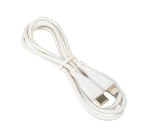 Cablexpert Кабель USB2.0 Lightning/Type-C, 2.1А, 20Вт, PD, медь, Mobile1, 1м, белый, коробка (CCB-USB2-CMAPO1-1MW)