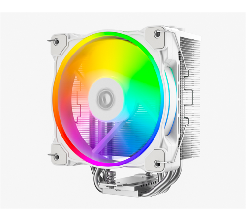 Кулер для процессора ID-COOLING SE-214-XT ZF WHITE LGA1700/1200/115X/AM5/AM4 (16шт/кор, TDP 180W, PWM, 4 тепл.трубки прямого контакта, FAN 120mm, Addressable RGB LED, белый) RET Кулер для процессора ID-COOLING SE-214-XT ZF WHITE LGA1700/1200/115X/AM5/AM4 (16шт/кор, TDP 180W, PWM, 4 тепл.трубки прямого контакта, FAN 120mm, Addressable RGB LED, белый) RET